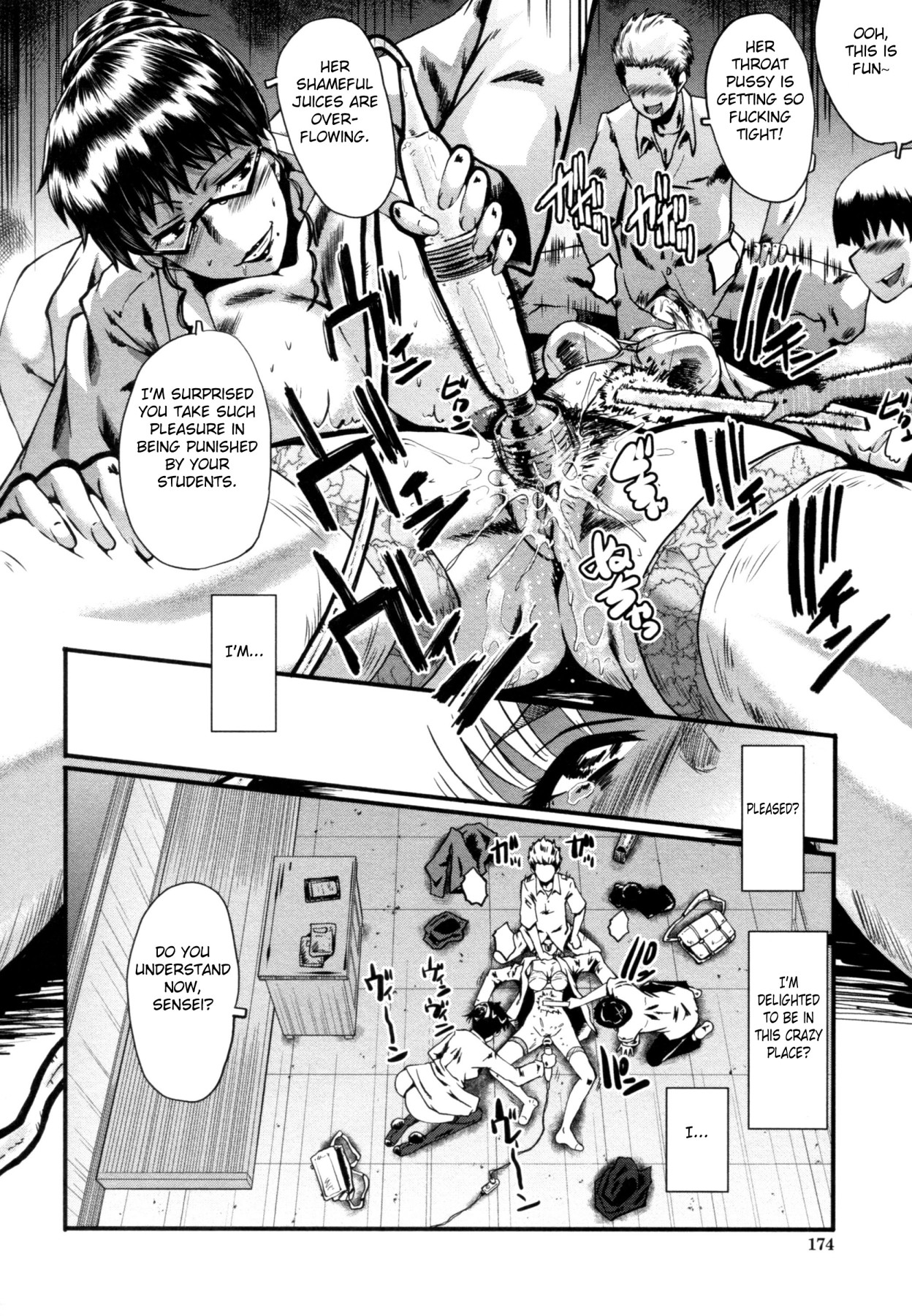 Hentai Manga Comic-The Mother and Daughter Fuckroom-Read-174